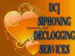 DCJ Malabanan siphoning declogging services 8972037