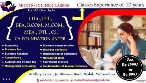 Modi online class Nashik